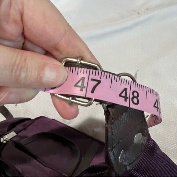 Gold Coast Dark Purple Nylon Purse - Picture 8 of 8
